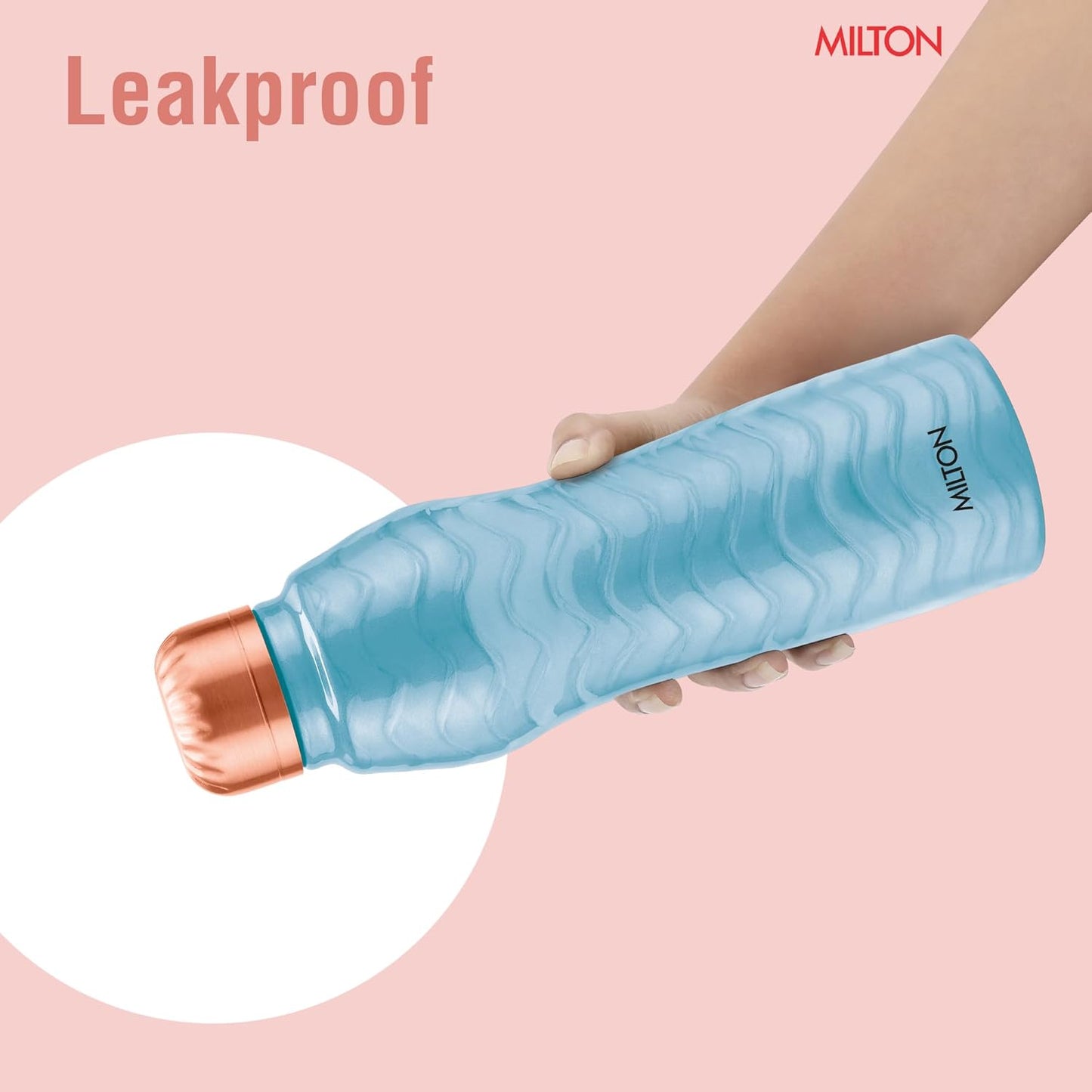 Milton Copper Neerja 900 ML Water Bottle | 1 Pc