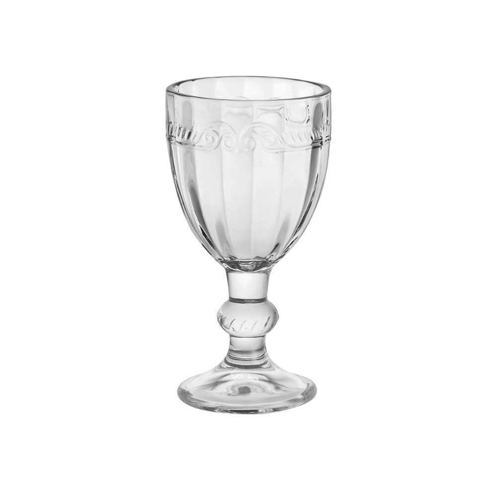 Treo Glace 65 ML Goblet Glass Set | Transparent | Set of 6 Pcs