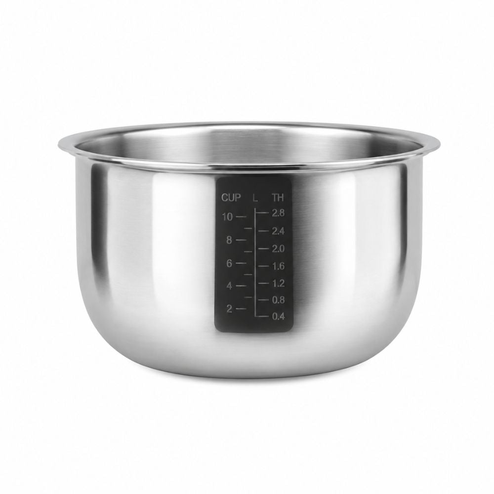 Milton Theo Plus 2.8 Litre Electric Rice Cooker | 700 Watts | Black