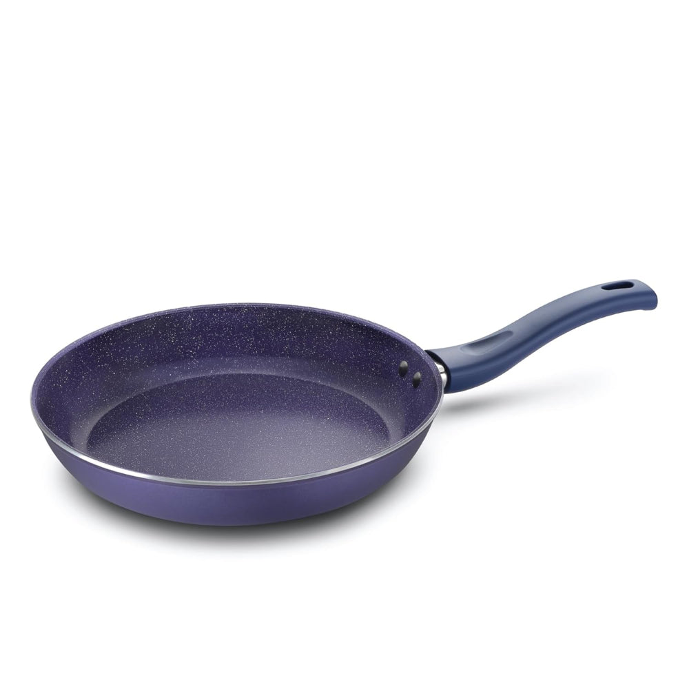 Prestige Ceraglide Ceramic Coated Non-Stick Fry Pan | Gas & Induction Compatible | Blue