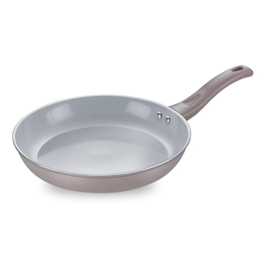 Prestige Ceraglide Duo Ceramic Coating Non Stick Aluminium Fry Pan | Gas & Induction Compatible | Grey