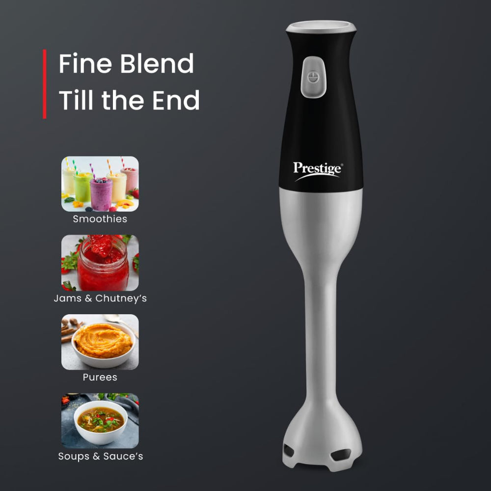 Prestige ACE 250 Watt Hand Blender | Black & White