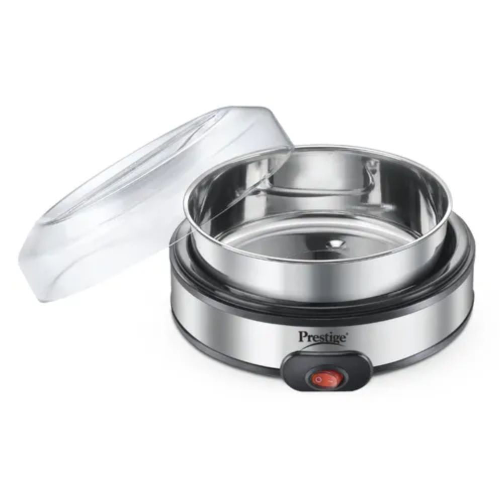 Prestige Electric Yoghurt Maker with Storage Lid with Stainless Steel Inner Pot | Silver