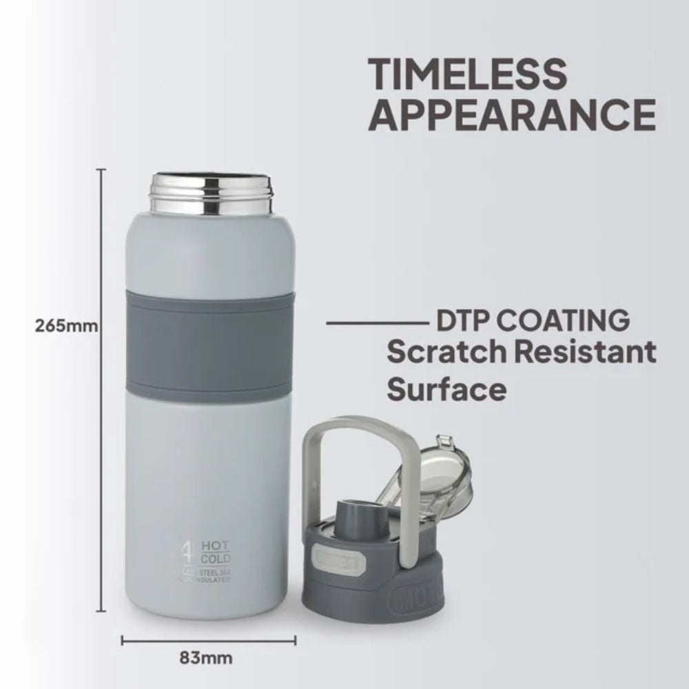 Cello Duro Duet 900 ML Thermosteel Flask | Hot & Cold | 1 Pc