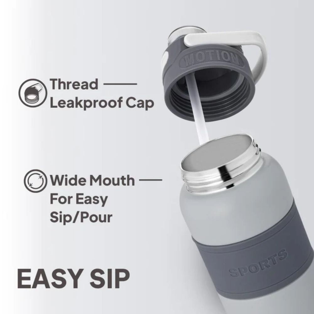 Cello Duro Duet 900 ML Thermosteel Flask | Hot & Cold | 1 Pc