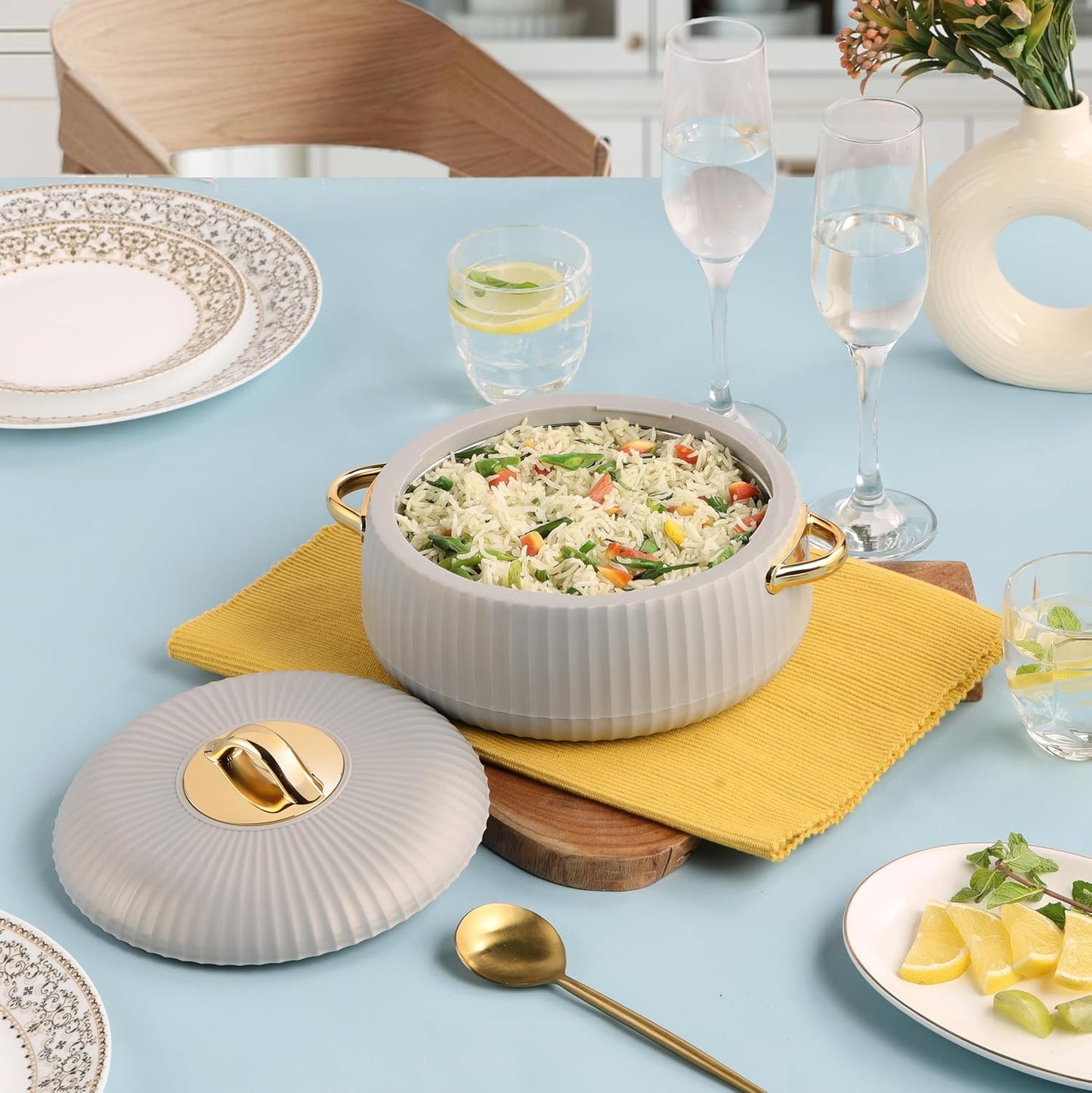 Cello Aurum Luxury 1500 ML Insulated Casserole | 1 Pc