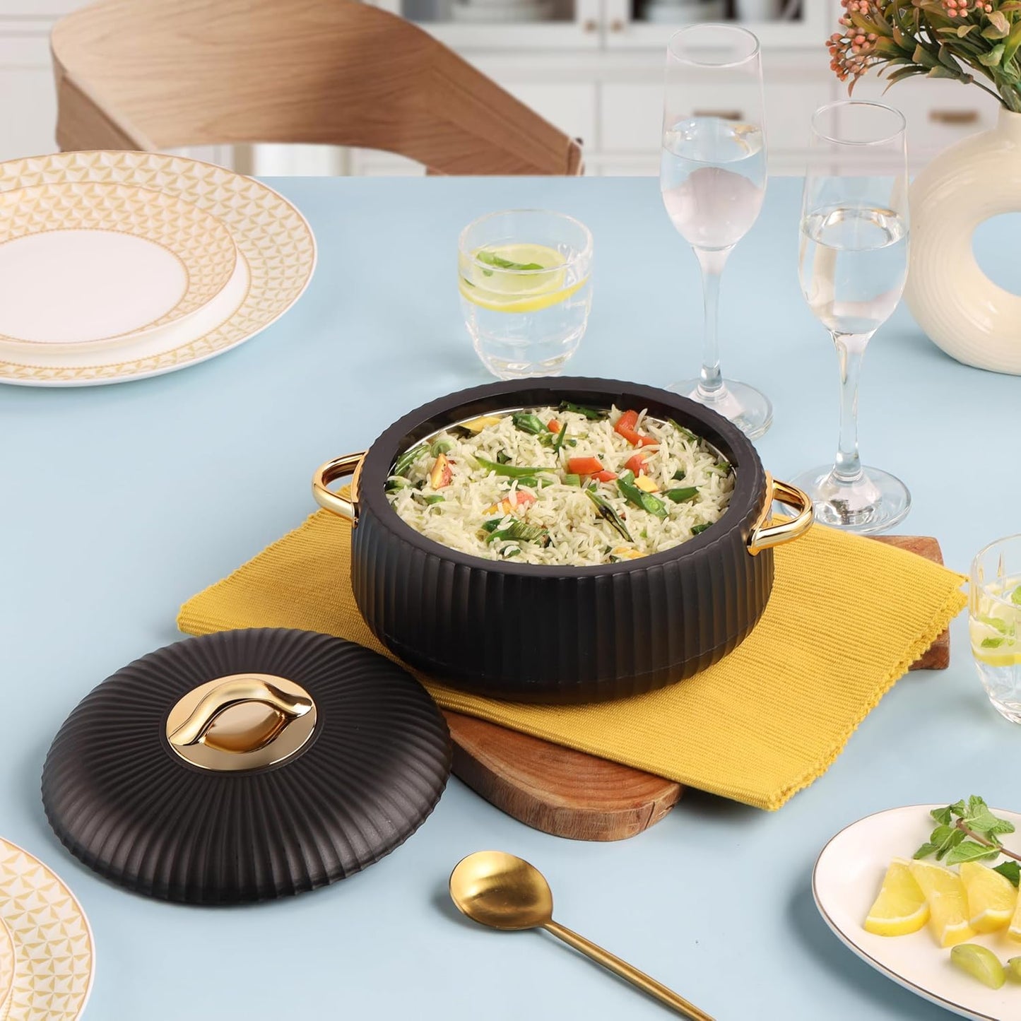 Cello Aurum Luxury 1500 ML Insulated Casserole | 1 Pc