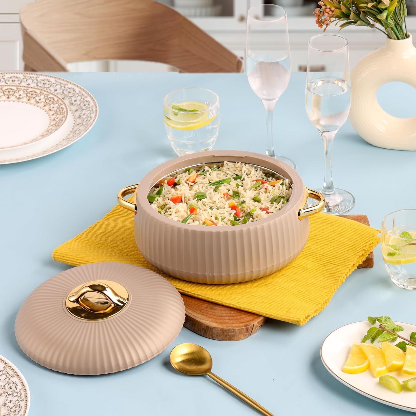 Cello Aurum Luxury 1500 ML Insulated Casserole | 1 Pc