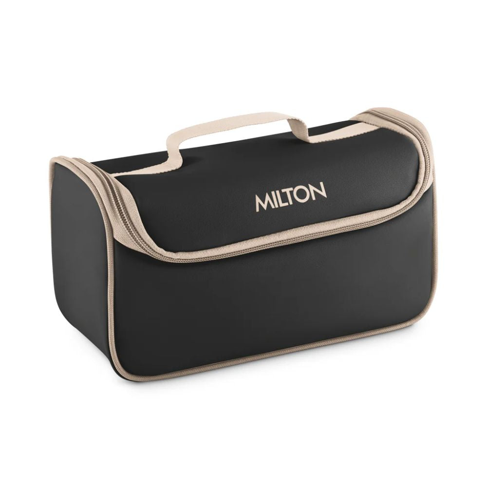 Milton Lush Lunch Box with 3 Containers | Stylish Durable Jacket | Microwave Safe