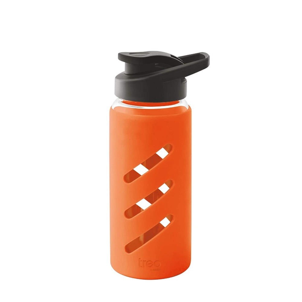 Treo Proteger Borosilicate Glass Bottle with Silicon Protector | 1 Pc
