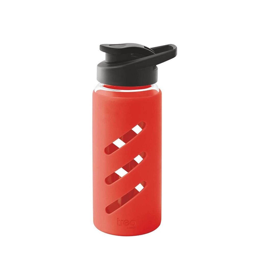 Treo Proteger Borosilicate Glass Bottle with Silicon Protector | 1 Pc