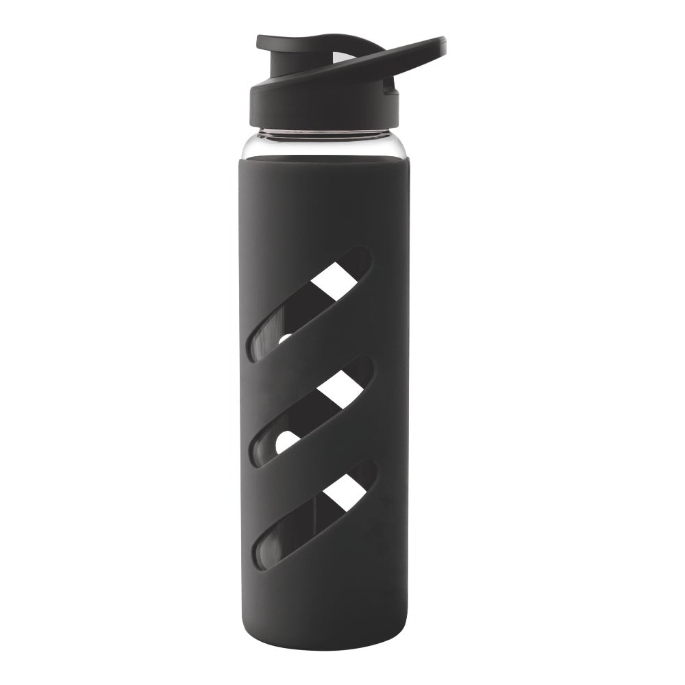 Treo Proteger Borosilicate Glass Bottle with Silicon Protector | 1 Pc