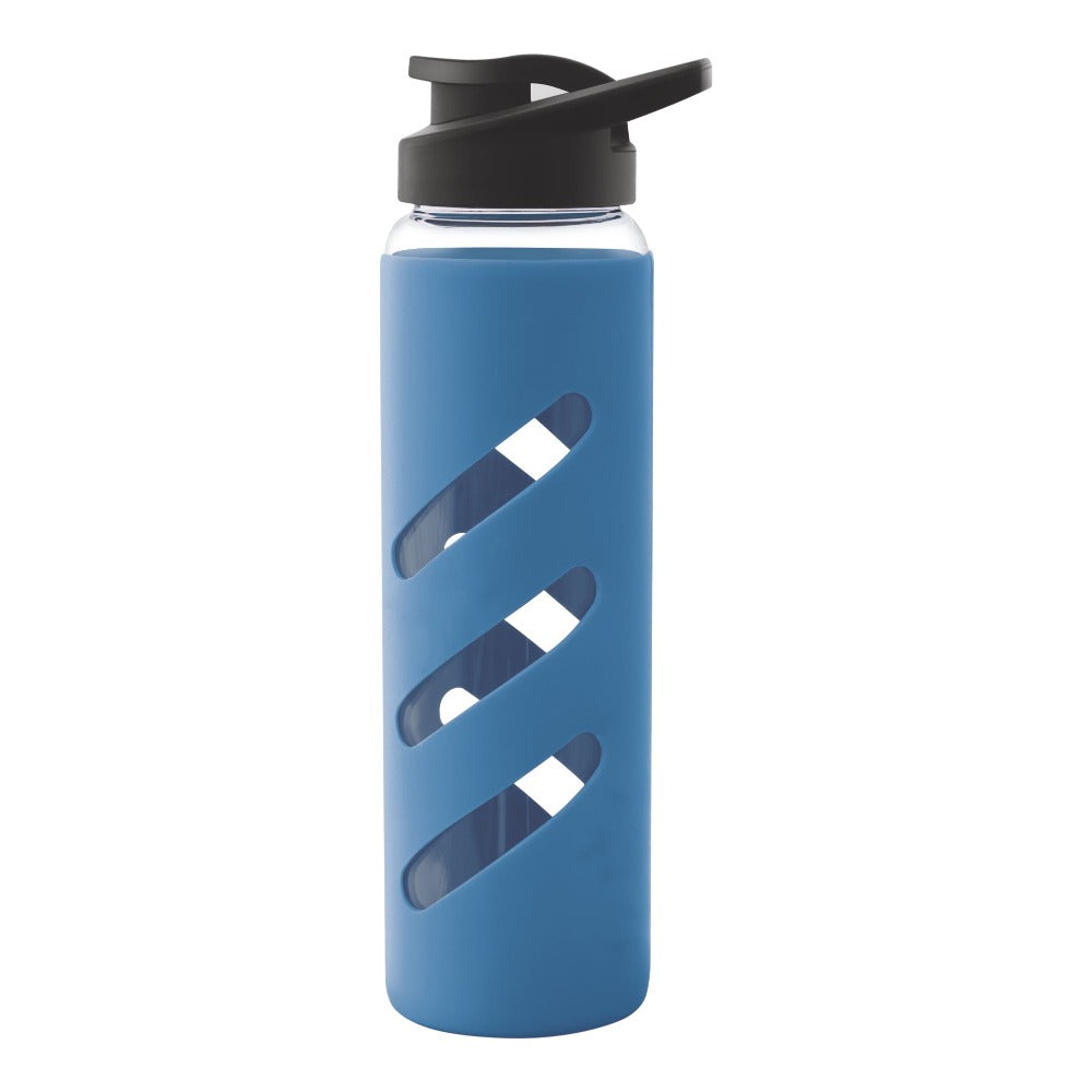 Treo Proteger Borosilicate Glass Bottle with Silicon Protector | 1 Pc