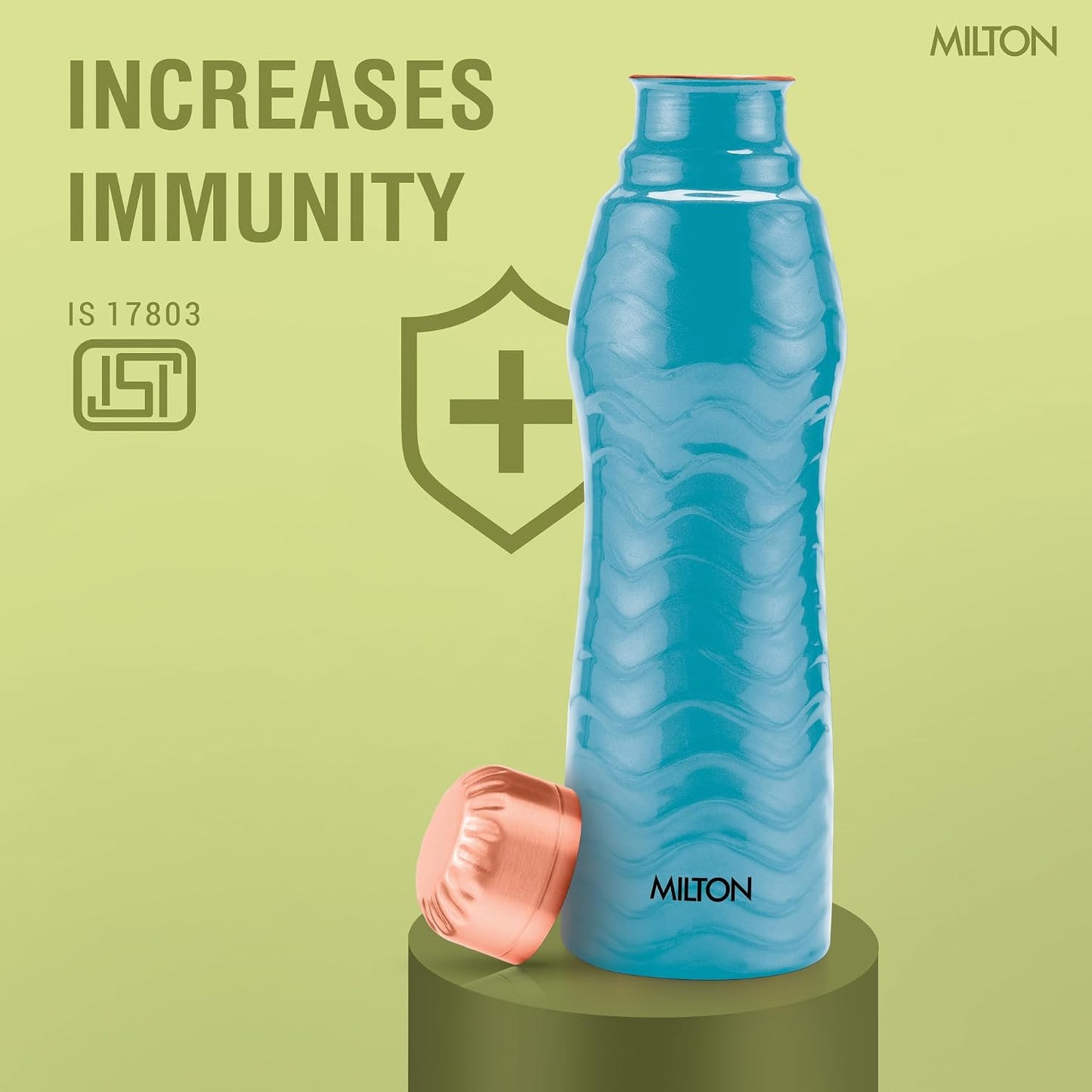 Milton Copper Neerja 900 ML Water Bottle | 1 Pc