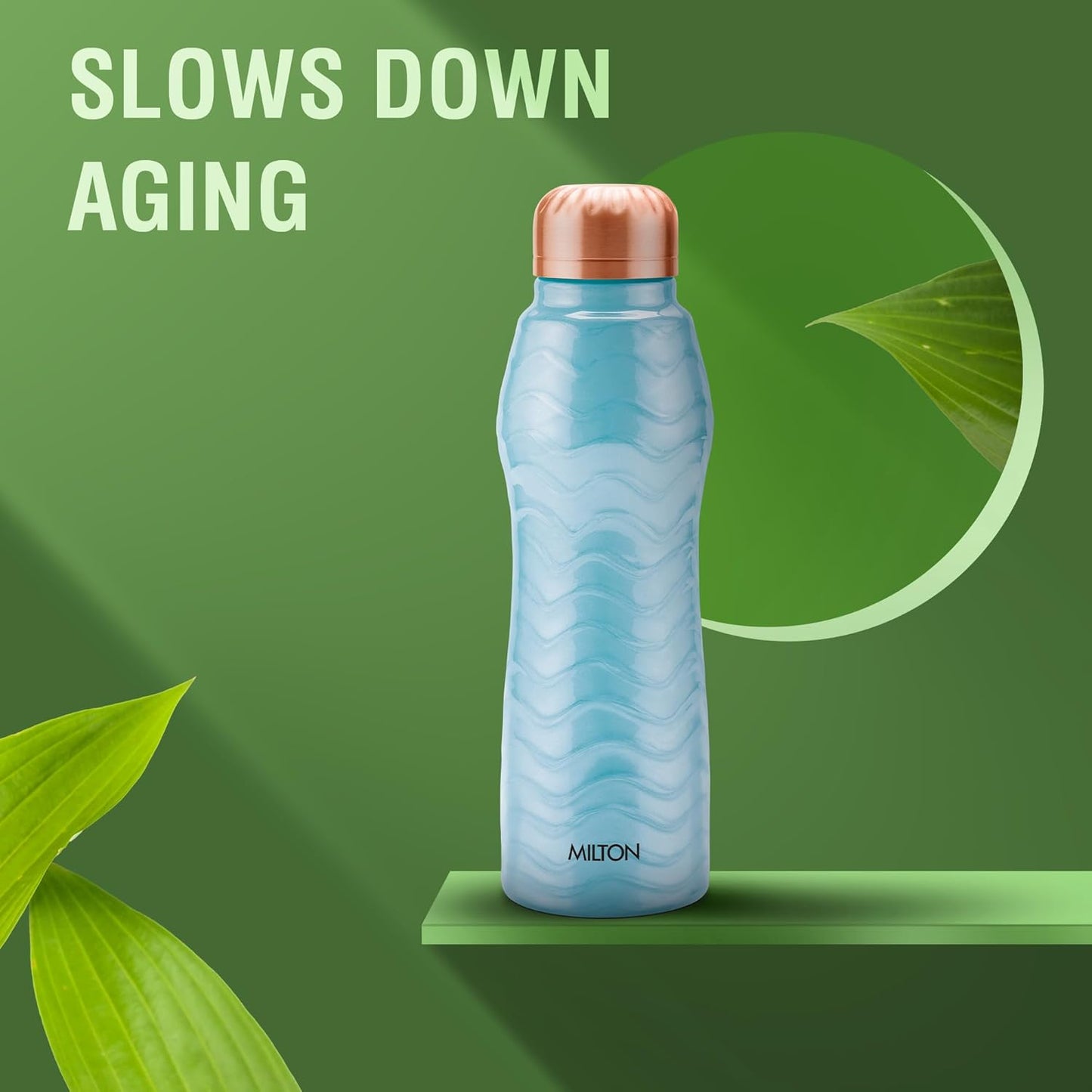 Milton Copper Neerja 900 ML Water Bottle | 1 Pc