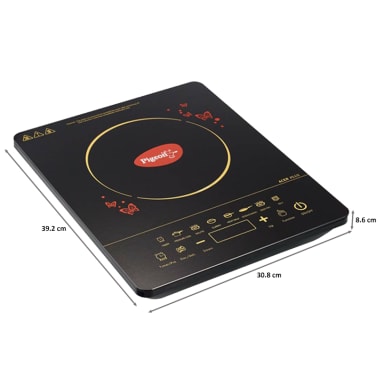Pigeon Acer Plus Induction Cooktop 1800 watts with Feather touch control | Black