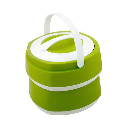 Pinnacle Phoenix Matt Double Layer Insulated Stainless Steel Casserole | Picnic Lunch Pot | 2 Container