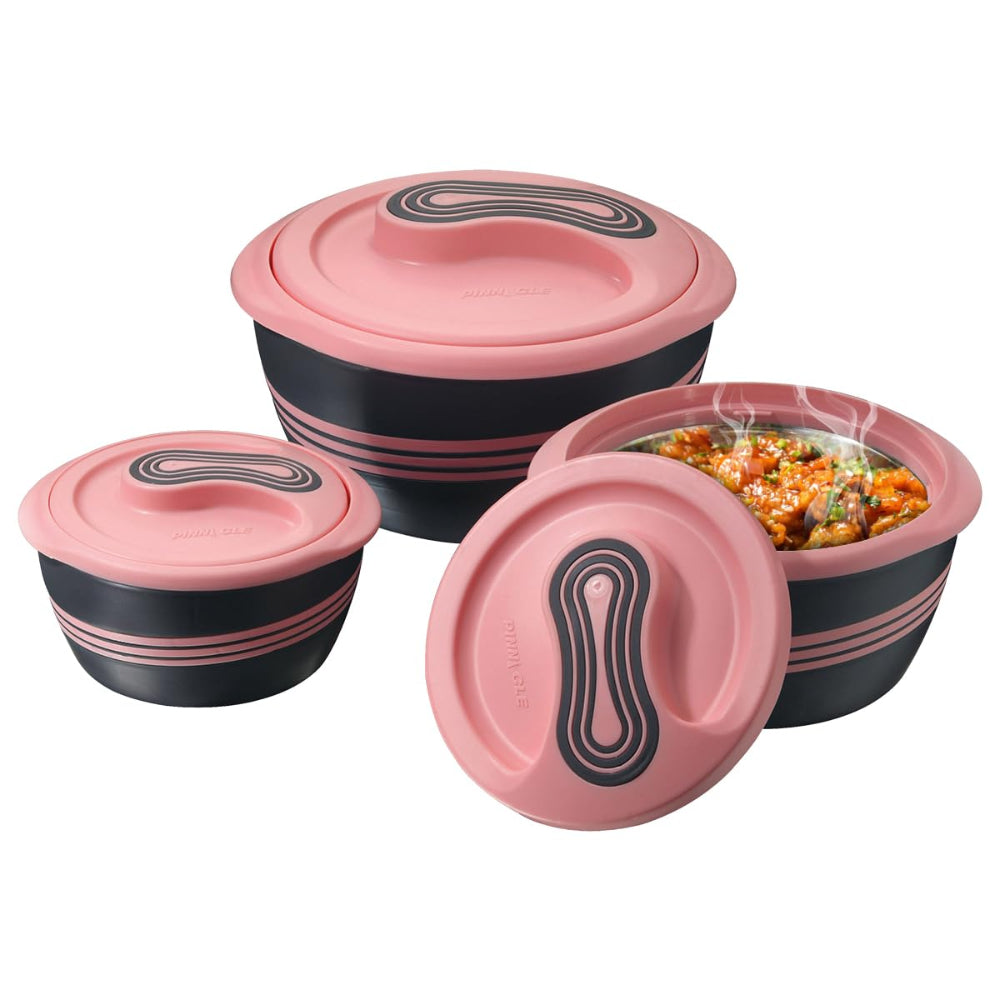 Pinnacle Palazio Insulated Casserole Set | Set of 3 Pcs