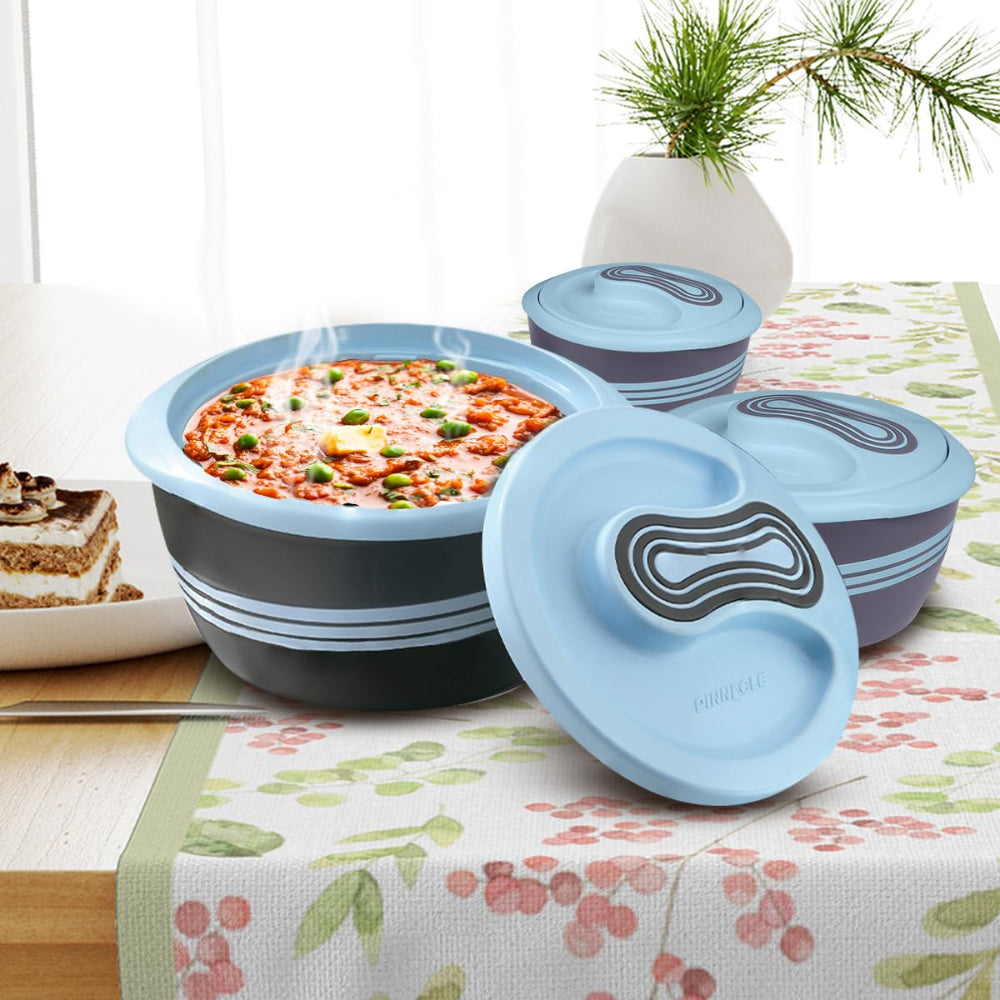 Pinnacle Palazio Insulated Casserole Set | Set of 3 Pcs