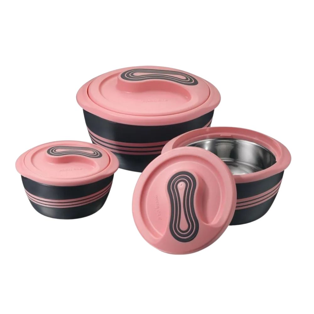 Pinnacle Palazio Insulated Casserole Set | Set of 3 Pcs