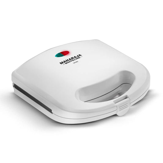Maharaja Whiteline 2 Slice 750 Watts Grill Sandwich Maker | White