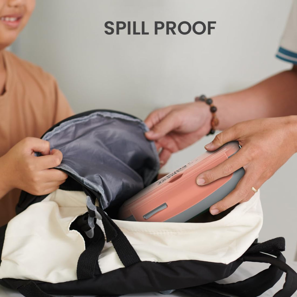 Milton Aroma PU Insulated Tiffin | Leak Proof with Side Lock | Tiffin Box for Kids
