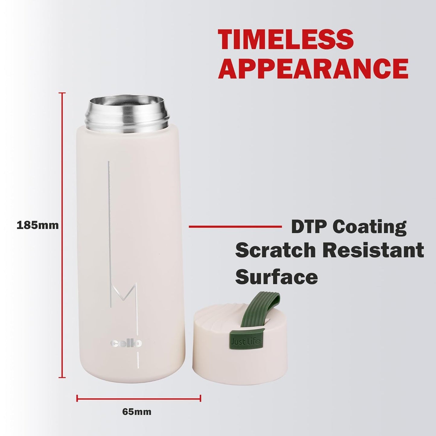 Cello Duke 400 ML Thermosteel Flask | Hot & Cold | 1 Pc