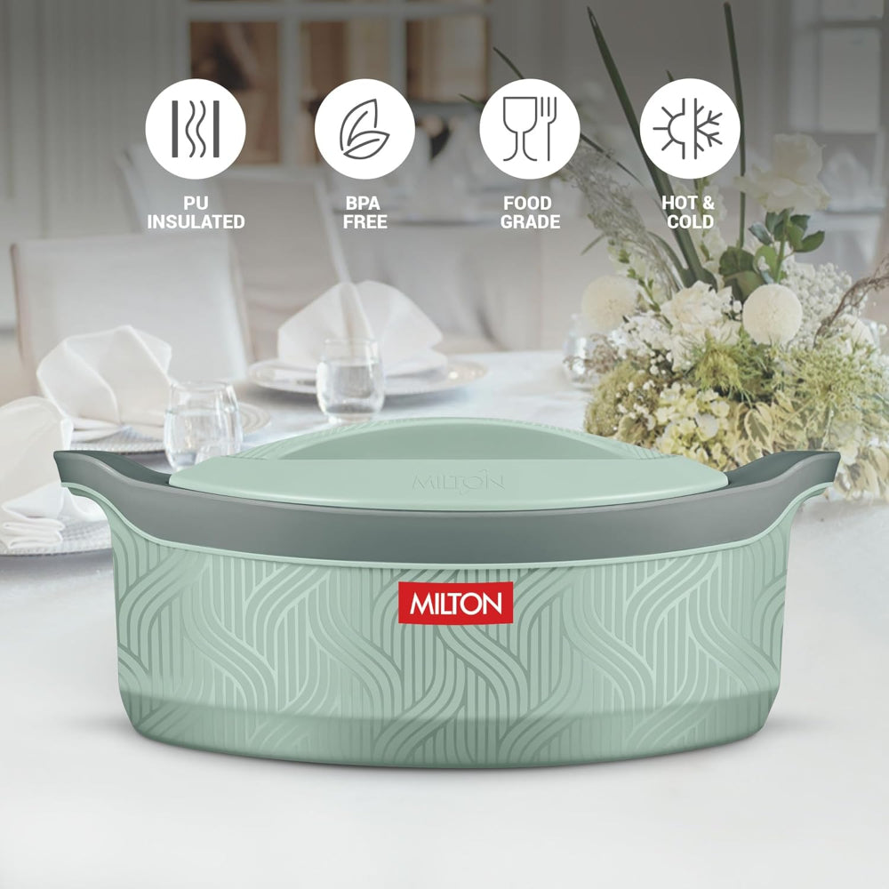 Milton Evoke Inner Stainless Steel Insulated Casserole Set | Set of 3 Pcs