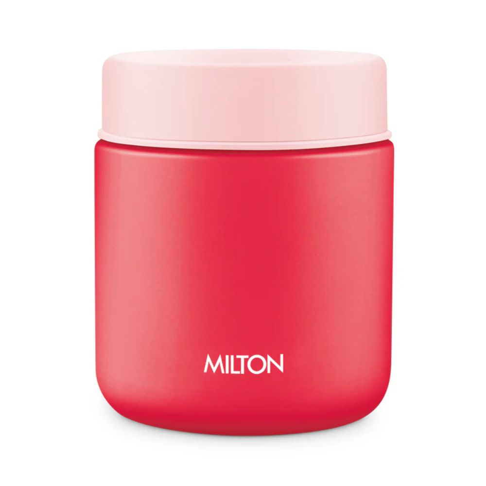 Milton Grab N Go 350 ML Thermosteel Vacuum Insulated Flask | Food Jar | Hot & Cold | Leak Proof
