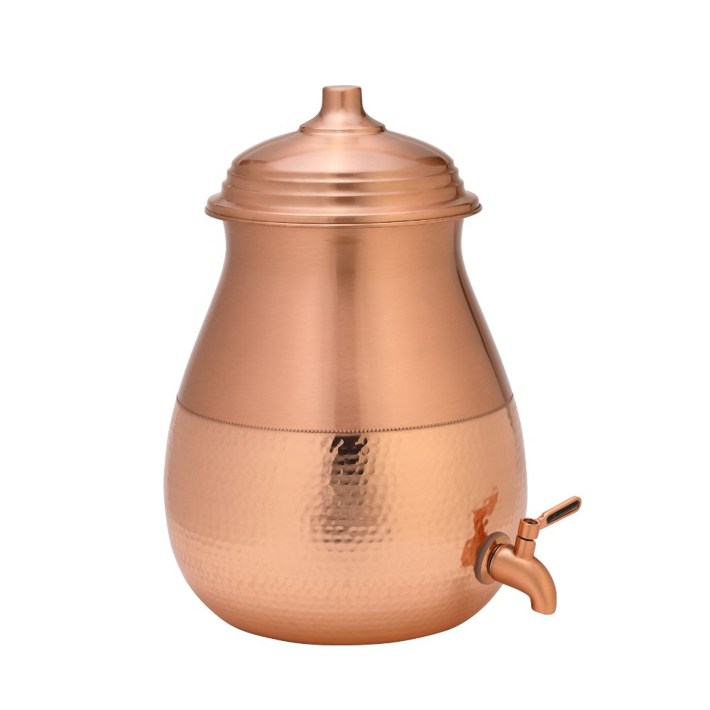 LaCoppera Copper 10 Liter Amrut Matka | Water Dispenser