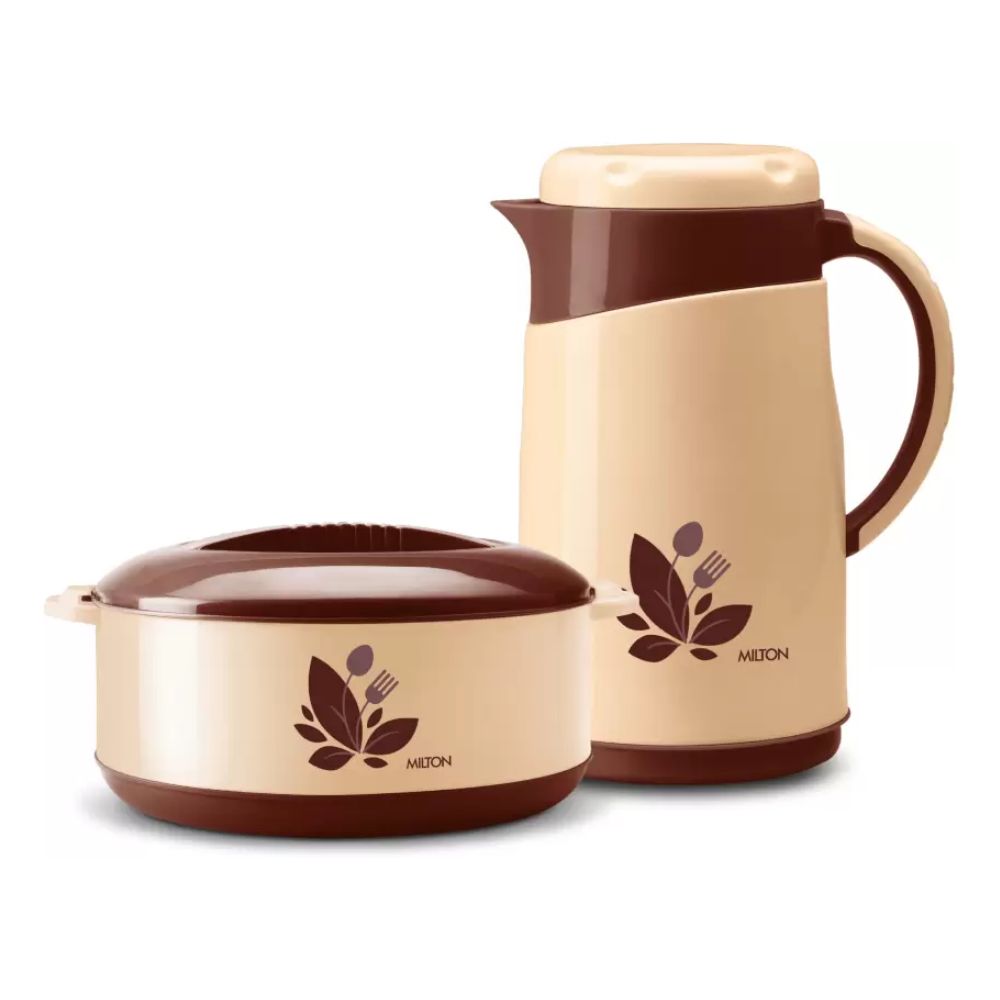 Milton Collectible Gift Set - Orchid 1500 Casserole + Viva Tuff 1000 Jug | Set of 2 Pcs
