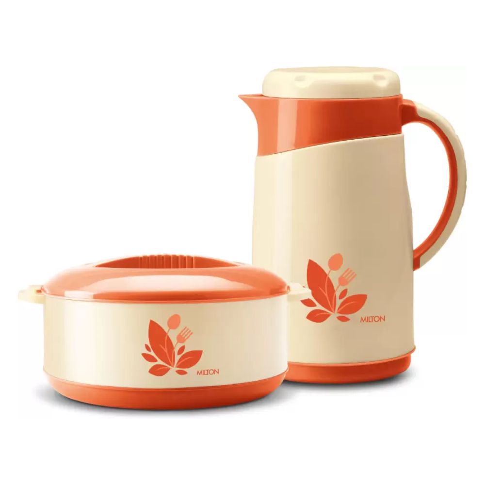 Milton Collectible Gift Set - Orchid 1500 Casserole + Viva Tuff 1000 Jug | Set of 2 Pcs
