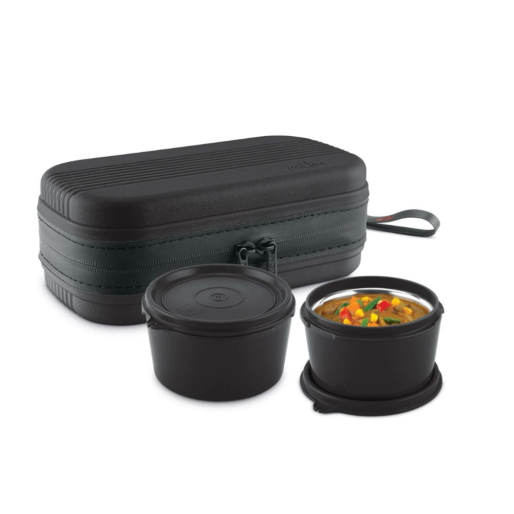 Milton Urban Case Tiffin | 2 Containers | Microwave Safe