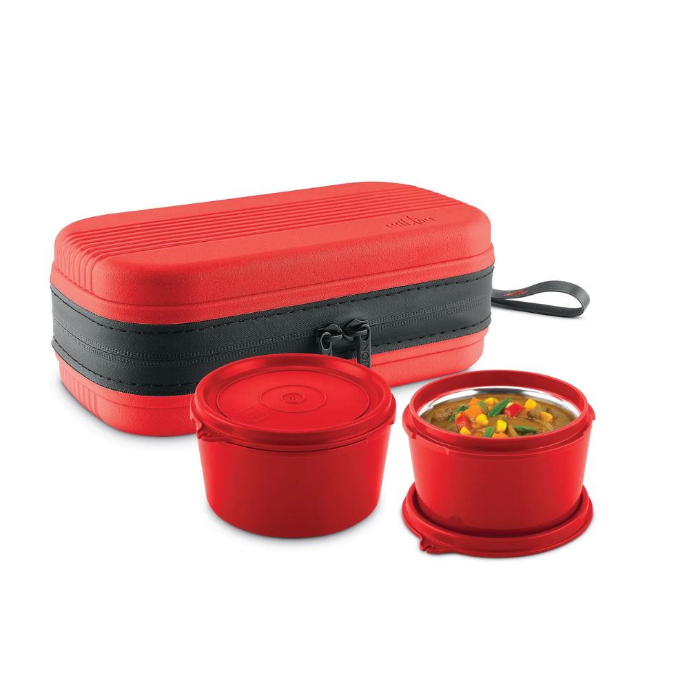 Milton Urban Case Tiffin | 2 Containers | Microwave Safe