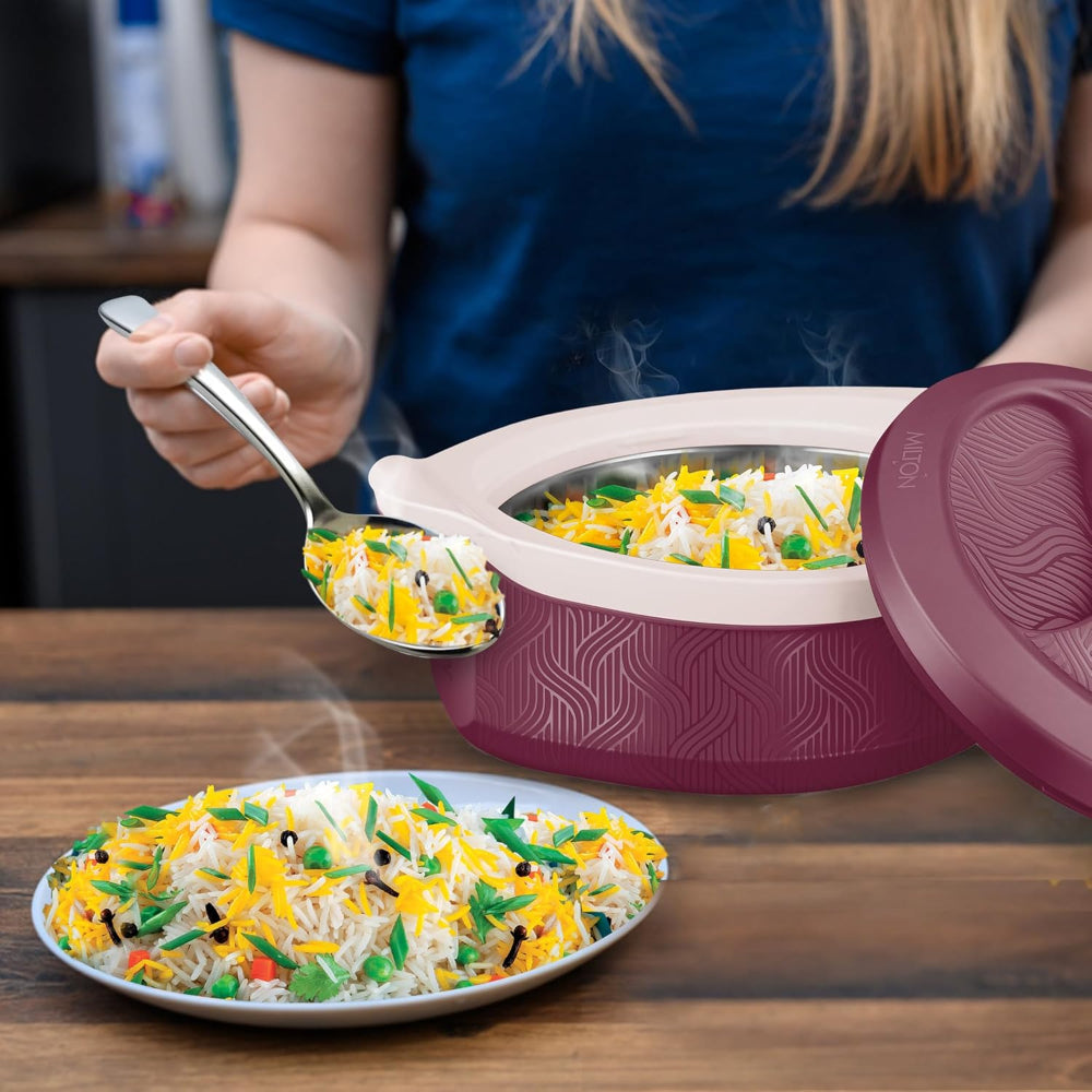 Milton Evoke Inner Stainless Steel Insulated Casserole | 1 Pc