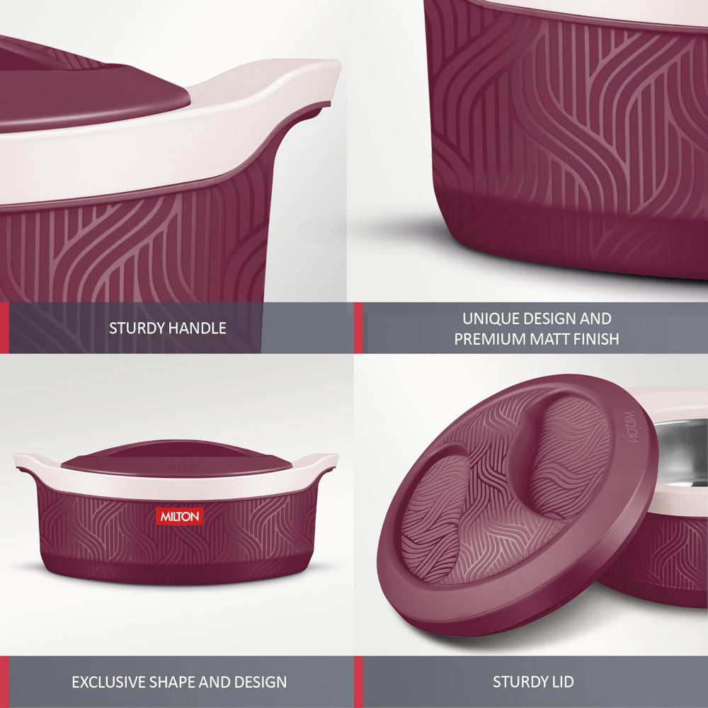 Milton Evoke Inner Stainless Steel Insulated Casserole | 1 Pc
