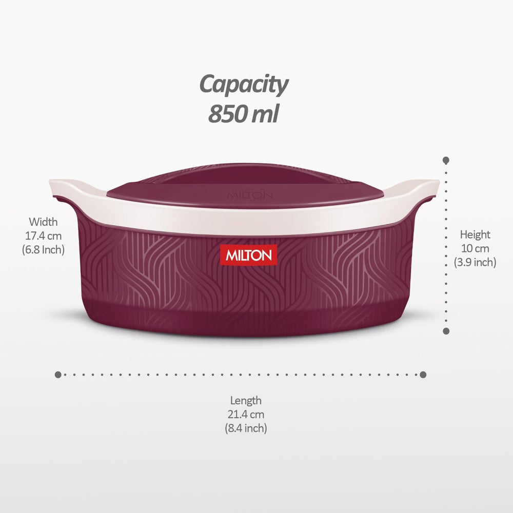 Milton Evoke Inner Stainless Steel Insulated Casserole | 1 Pc