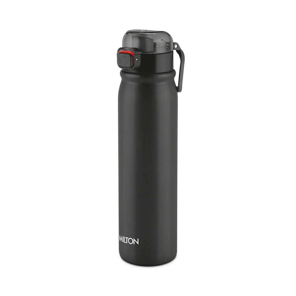 Milton Reva Stainless Steel Water Bottle with Twin Lid | Sip or Gulp | 1 Pc