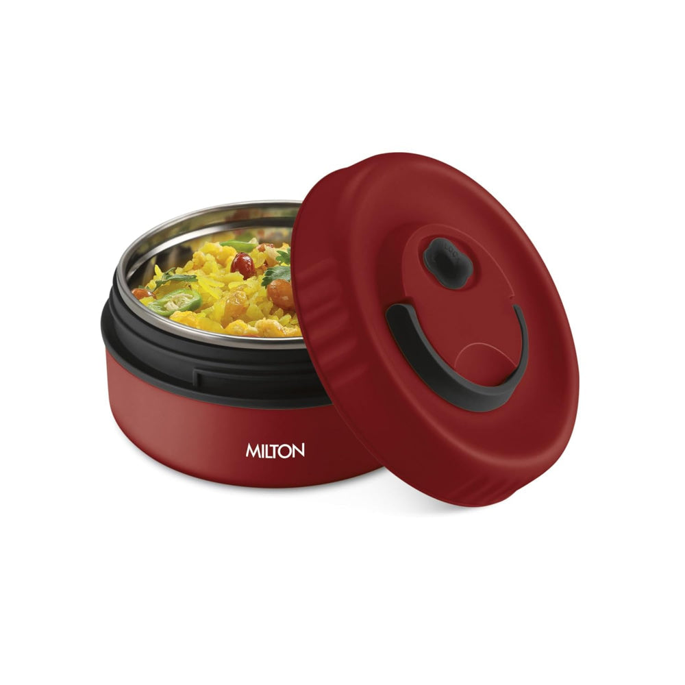 Milton Inner Steel Snack Box | Leak Proof with Air Vent | Tiffin Box for Kids