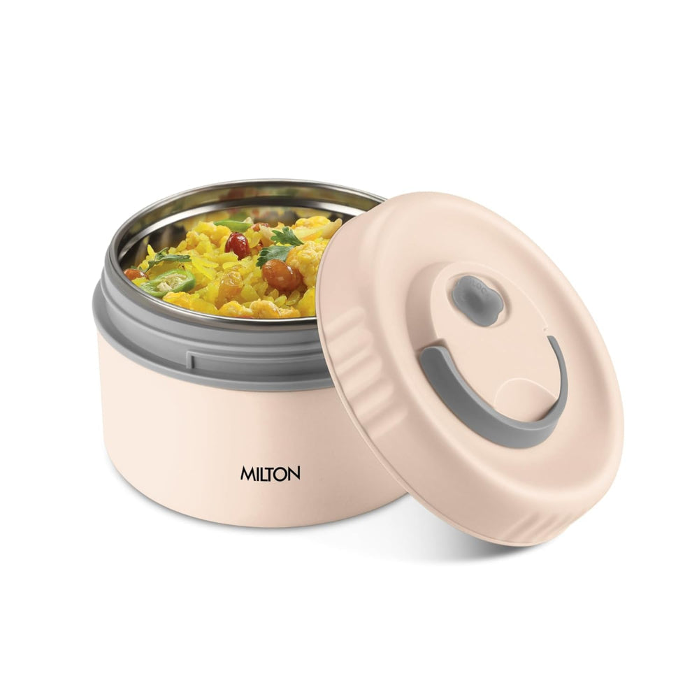 Milton Inner Steel Snack Box | Leak Proof with Air Vent | Tiffin Box for Kids