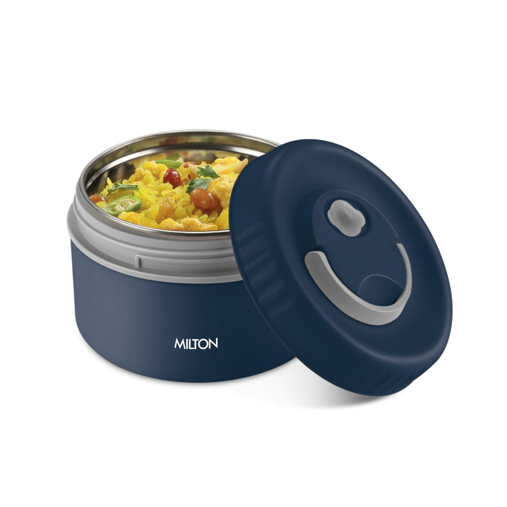Milton Inner Steel Snack Box | Leak Proof with Air Vent | Tiffin Box for Kids