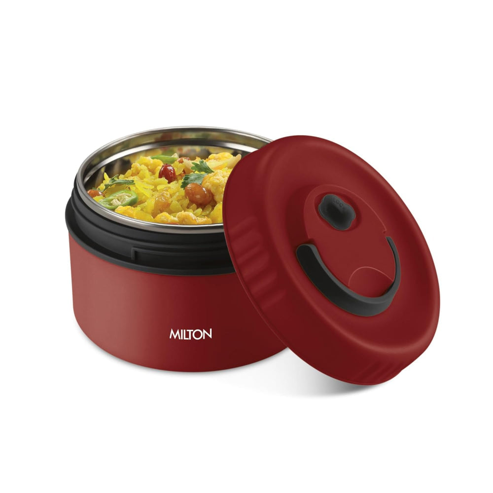 Milton Inner Steel Snack Box | Leak Proof with Air Vent | Tiffin Box for Kids
