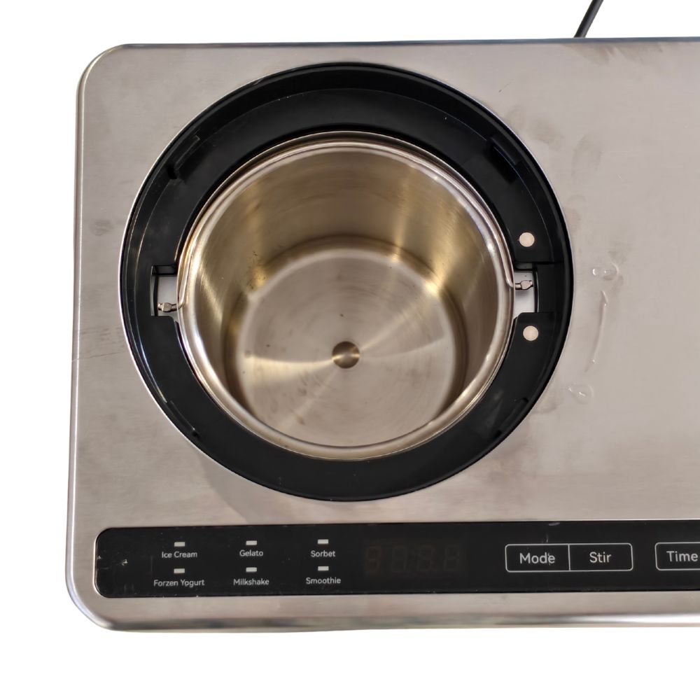Softel Ice Cream Maker for Home | Make Ice Cream, Gelato, Sorbet, Frozen Yogurt & Milkshakes | Fully Automatic Stainless Steel Dessert Machine