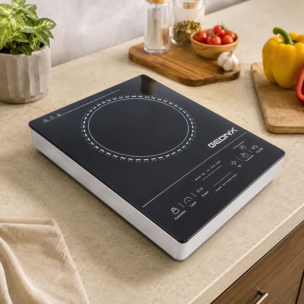 Softel - BEDIYA Insta Stove 2000 Watts Infrared Cooktop | Black & Silver