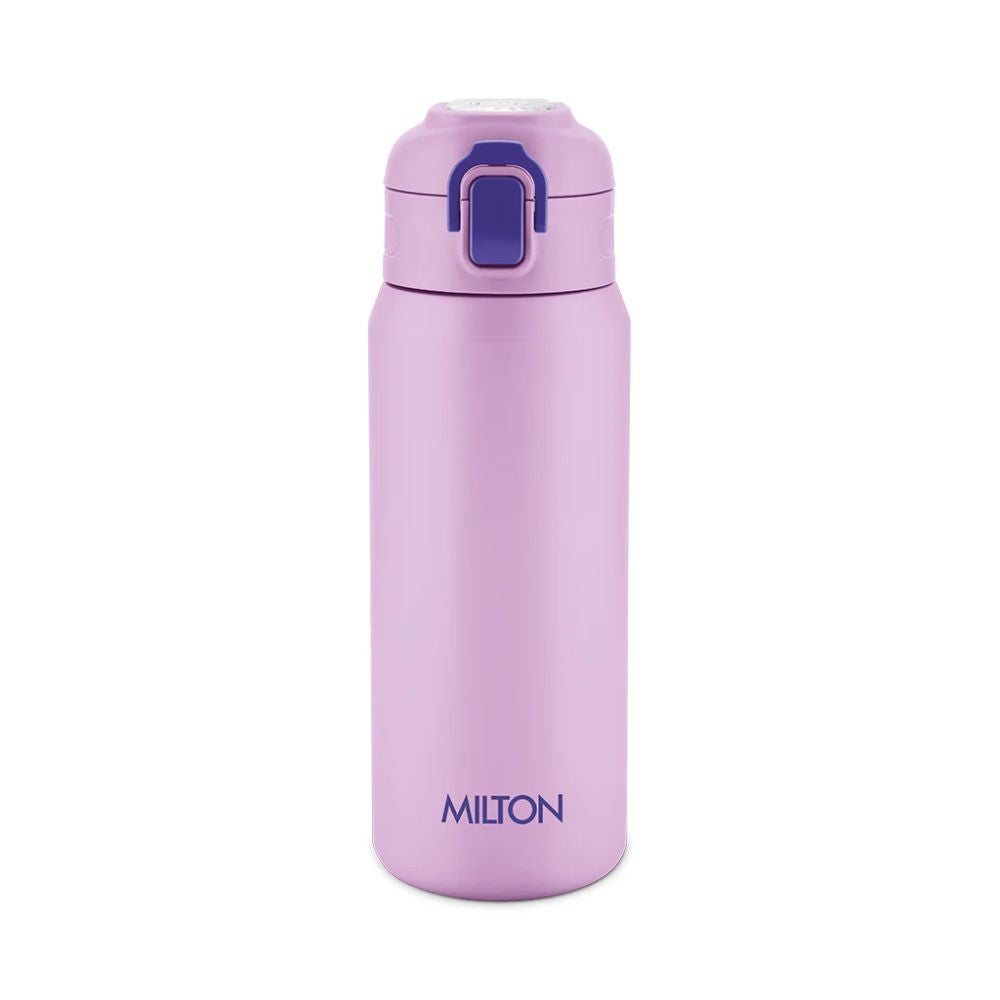 Milton Swing Thermosteel Water Bottle with One Touch Safety Lock | Hot & Cold | 1 Pc