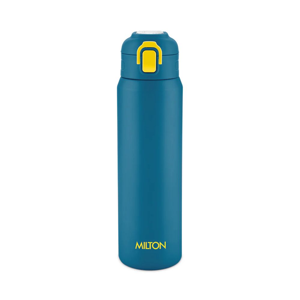 Milton Swing Thermosteel Water Bottle with One Touch Safety Lock | Hot & Cold | 1 Pc