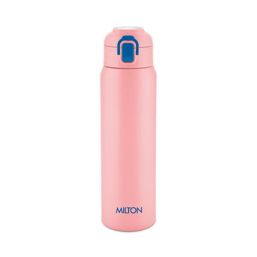 Milton Swing Thermosteel Water Bottle with One Touch Safety Lock | Hot & Cold | 1 Pc
