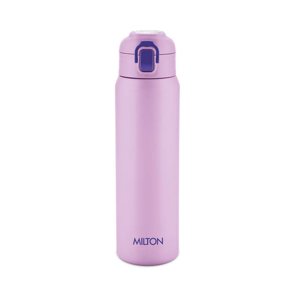 Milton Swing Thermosteel Water Bottle with One Touch Safety Lock | Hot & Cold | 1 Pc