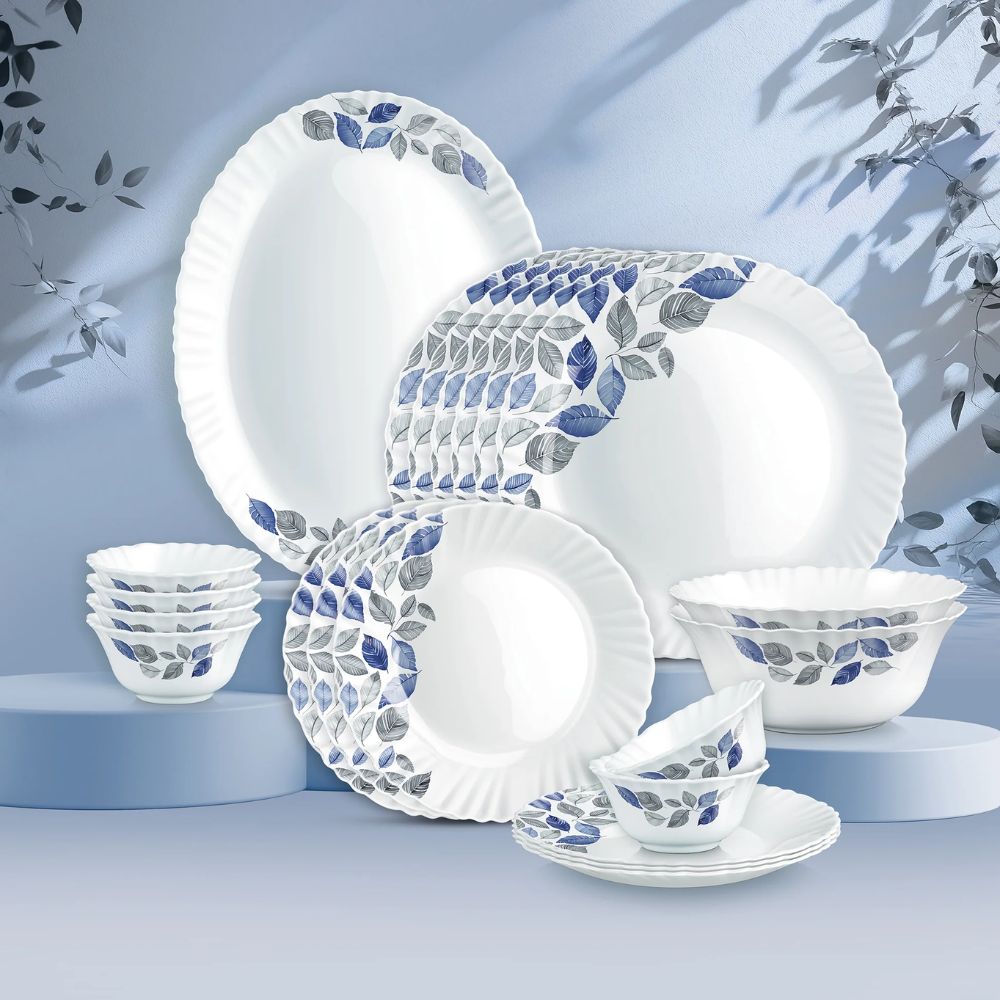 Treo Aurelia Collection Opalware Dinner Set | Set of 21 Pcs