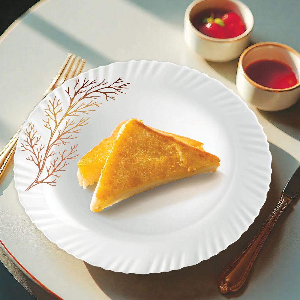 Treo Aurelia Collection Opalware Dinner Set | Set of 18 Pcs